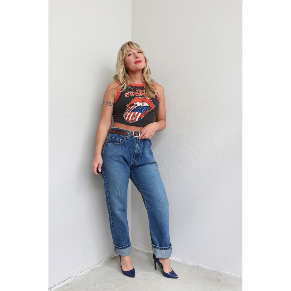 Early 2000's Vintage USA Made Levi's 505 Jeans ~ Women's XS SM ~ 30" 31" Waist - Picture 3 of 10